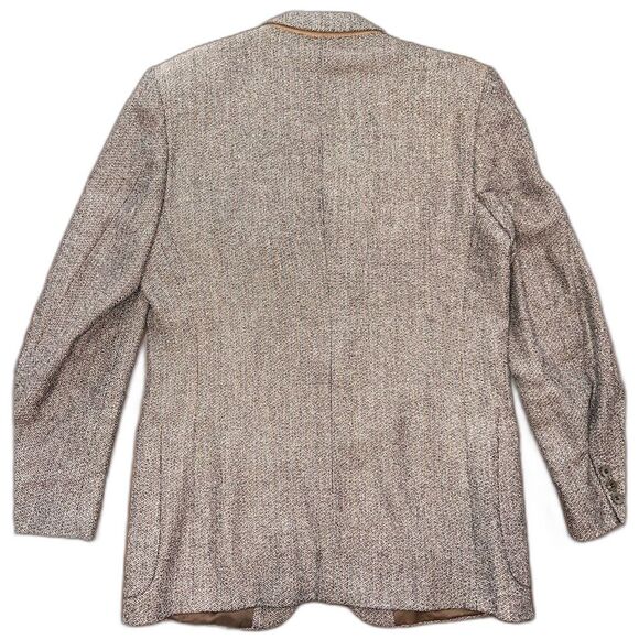 Vintage Yves Saint Laurent Menswear Blazer Tweed French Tailoring Robinson’s - Picture 9 of 11